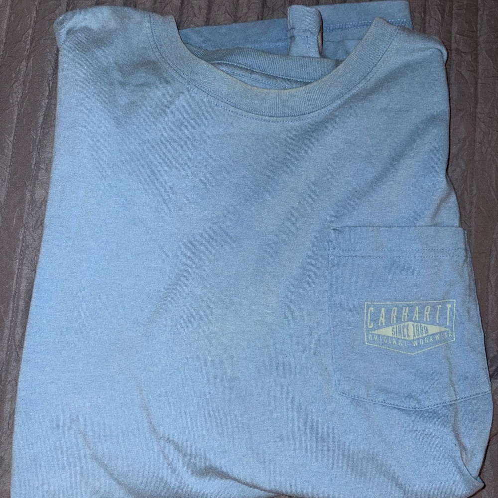 Carhartt Blue Graphic Tee